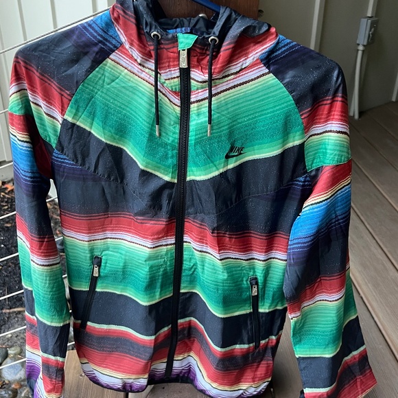 Nike Jackets & Blazers - Nike Windbreaker Women's Small- Multi- Colored- Zip